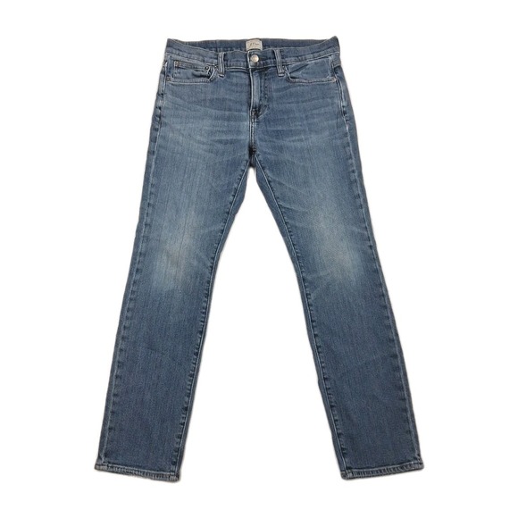 J.CREW Other - J.CREW 484 Slim Stretch Kurabo Denim Jeans Men's 30x30 Light Wash POCKET DAMAGE